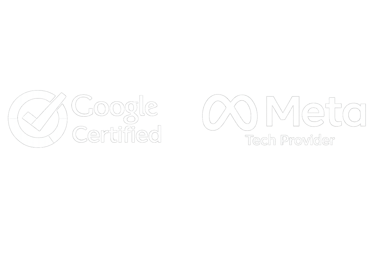 Google Certified e Meta Tech Provider